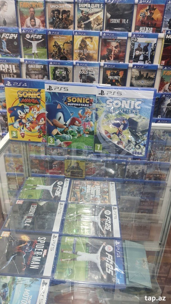 PS5 üçün "Sonic Frontiers" oyun diski