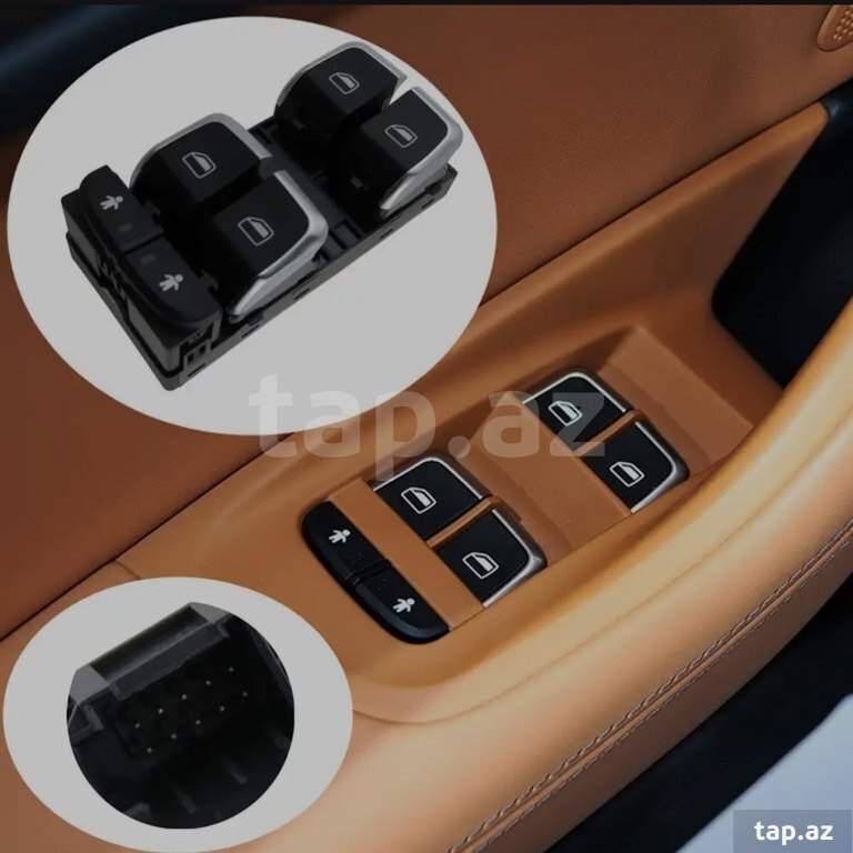 "Audi A6, C7, A6 aliorad, A7, Q3, Q5"şüşə qaldıran knopka bloku (5)