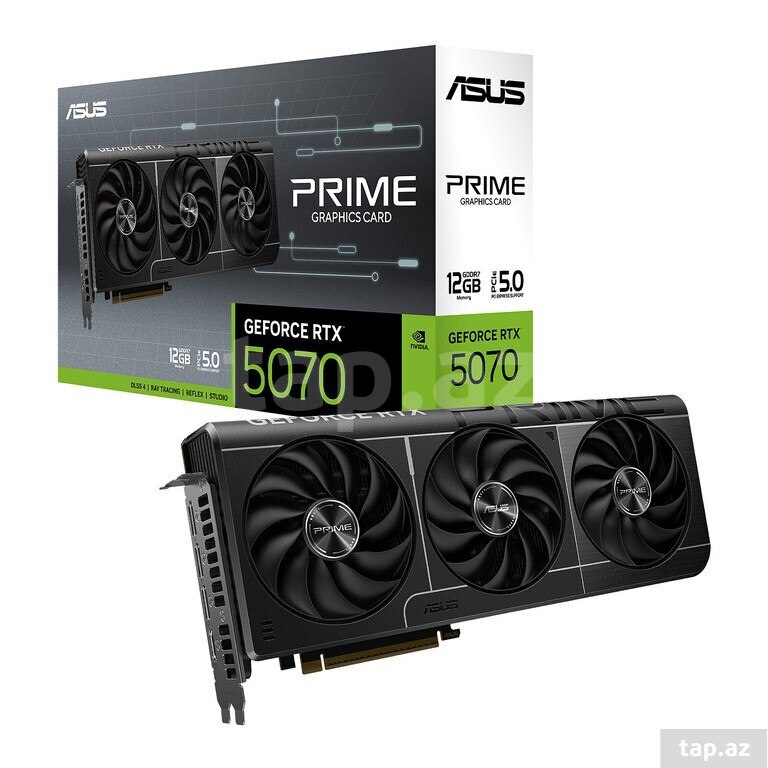 Videokart "ASUS PRIME GeForce RTX 5070 12GB GDDR7"
