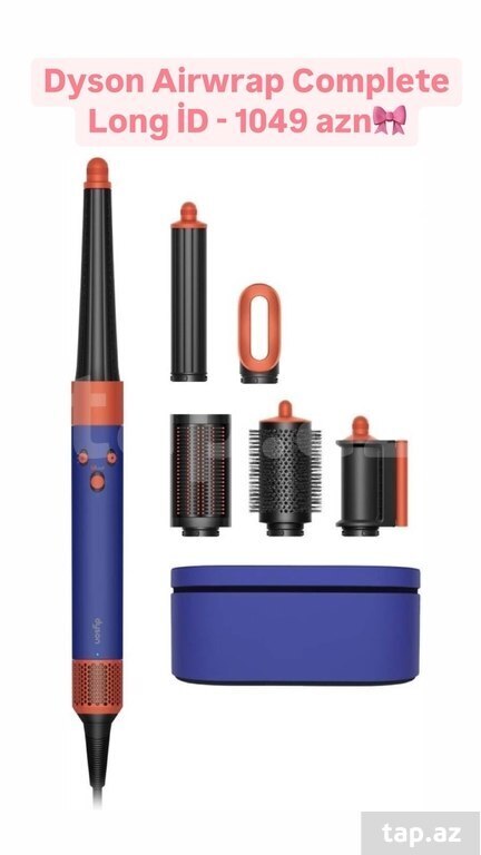 "Dyson Airwrap Complete Long İD - Vinca Blue Topaz" feni