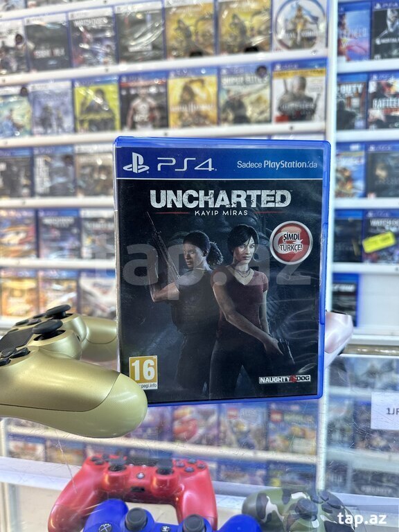 PS4 üçün "Uncharted Lost legasy" oyun diski