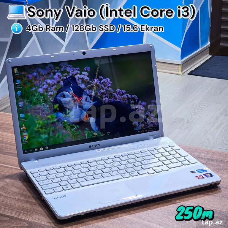 Noutbuk "Sony Vaio"