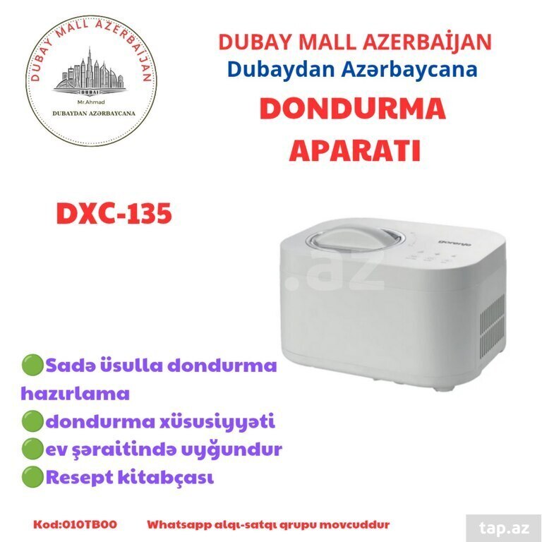Dondurma aparatı 