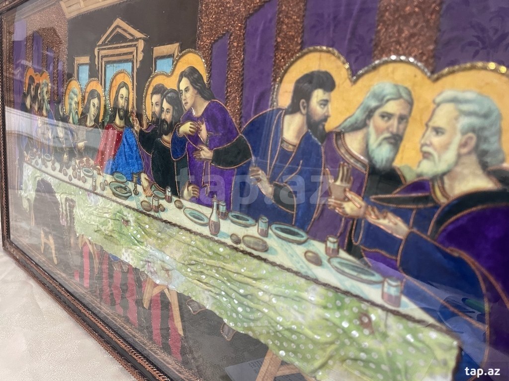 "İsa - sonuncu şam yeməyi" portreti (5)