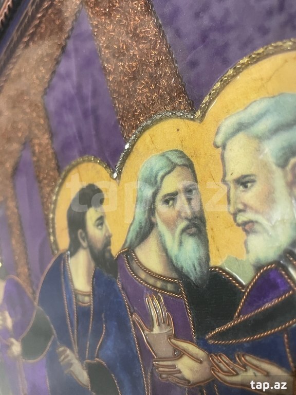 "İsa - sonuncu şam yeməyi" portreti (7)