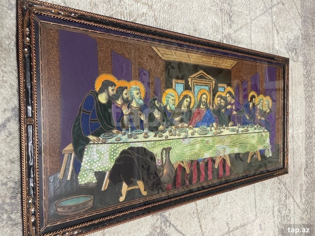 "İsa - sonuncu şam yeməyi" portreti (9)