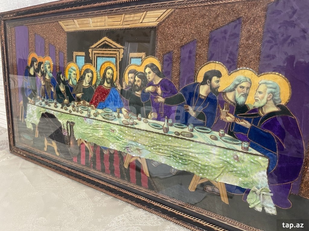"İsa - sonuncu şam yeməyi" portreti (6)