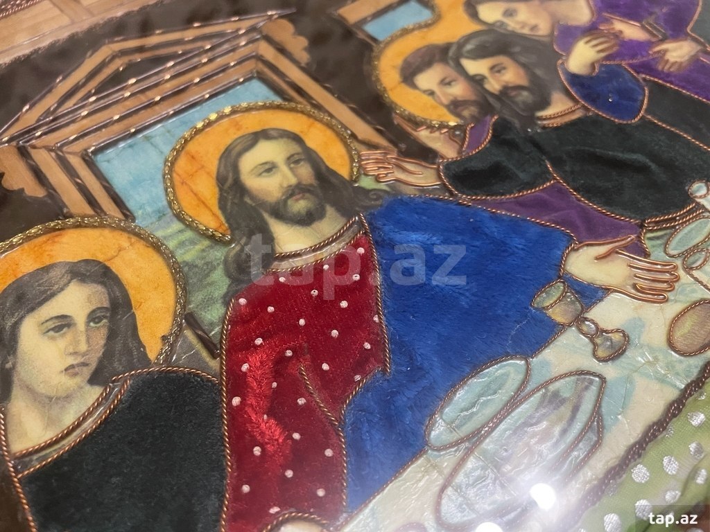 "İsa - sonuncu şam yeməyi" portreti (8)
