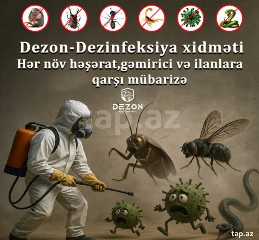 Dezinfeksiya və ilan mübarizə xidməti