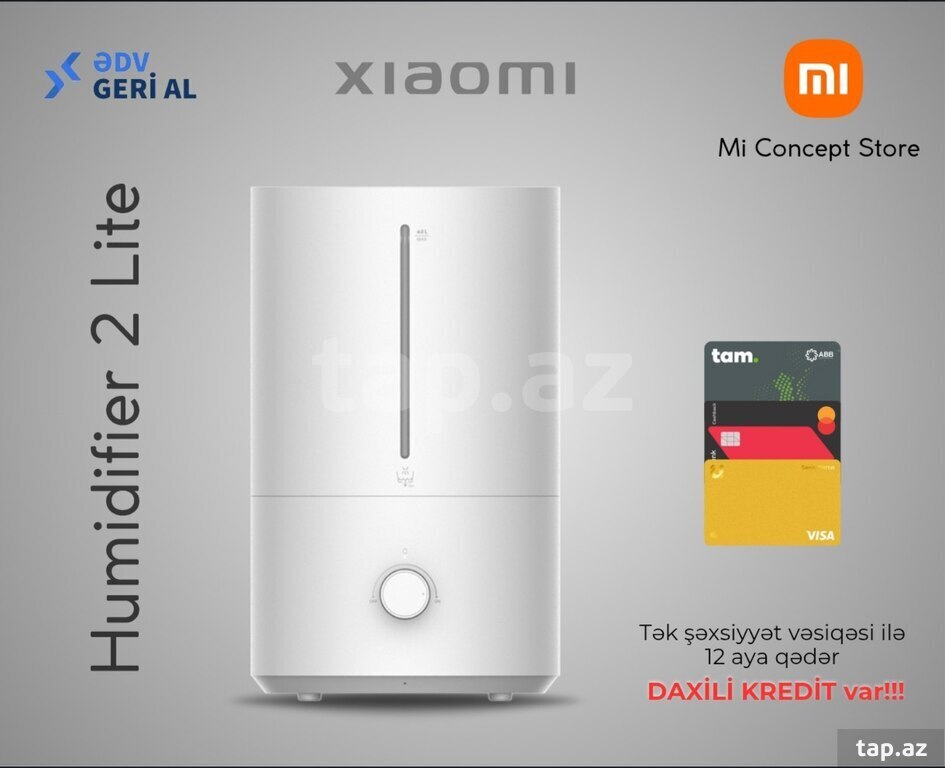 "Xiaomi Humidifier 2 Lite" hava nəmləndirici
