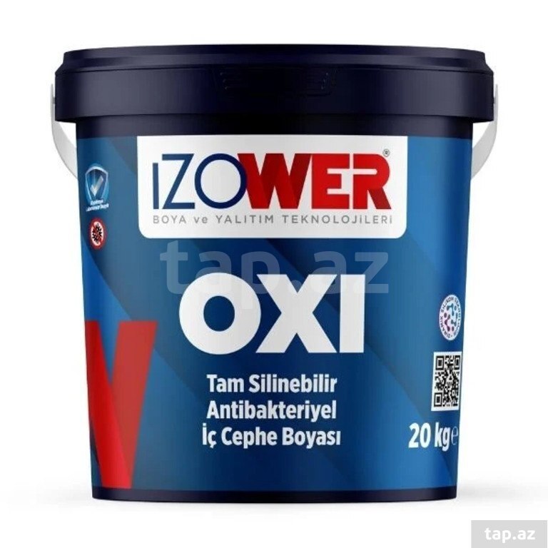 "Oxi" antibakterial daxili fasad boyası 20 kg