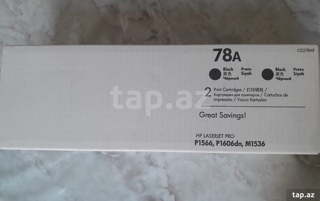 "HP 78A" qara original kartric
