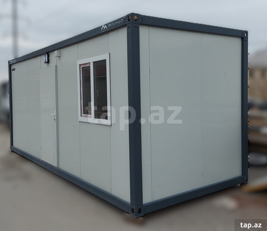 Ofis tipli sanitar qovşaqlı konteyner (6000 x 2400mm) (2)