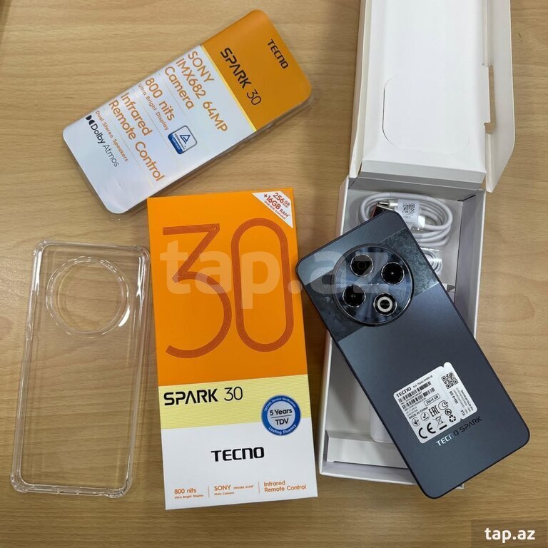 Tecno Spark 30 Stellar Shadow 256GB/8GB