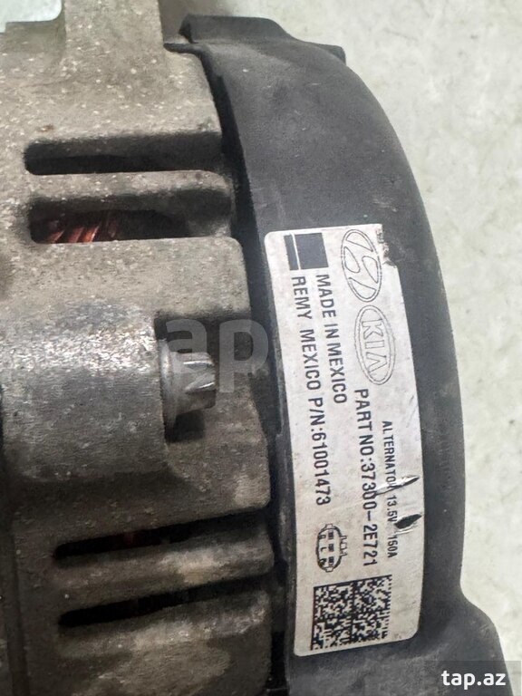 "Hyundai Elantra, Kia Forte" generator dinamosu (3)