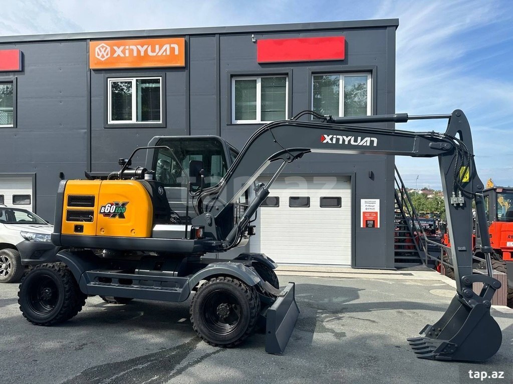 Təkərli Ekskavator mini 2025 il (9)