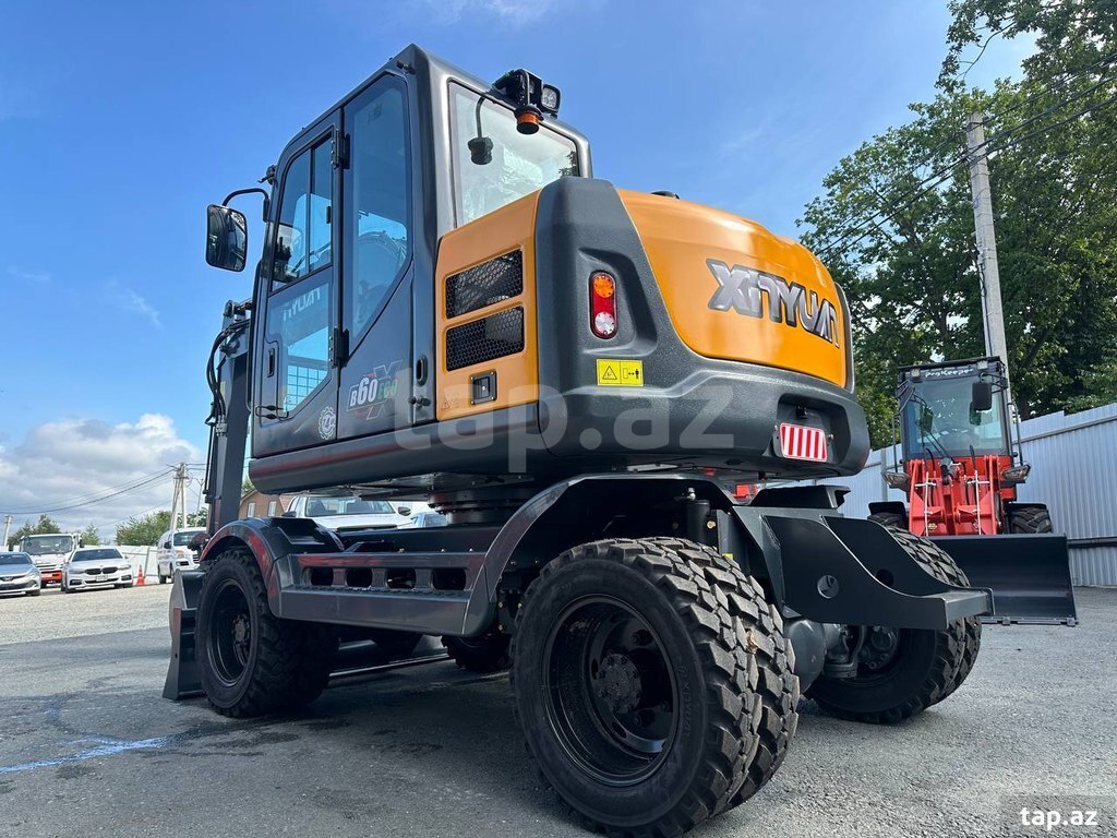 Təkərli Ekskavator mini 2025 il (3)