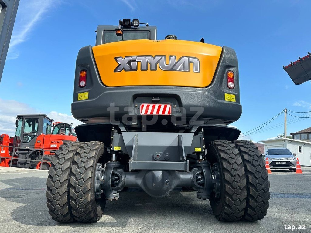 Təkərli Ekskavator mini 2025 il (4)