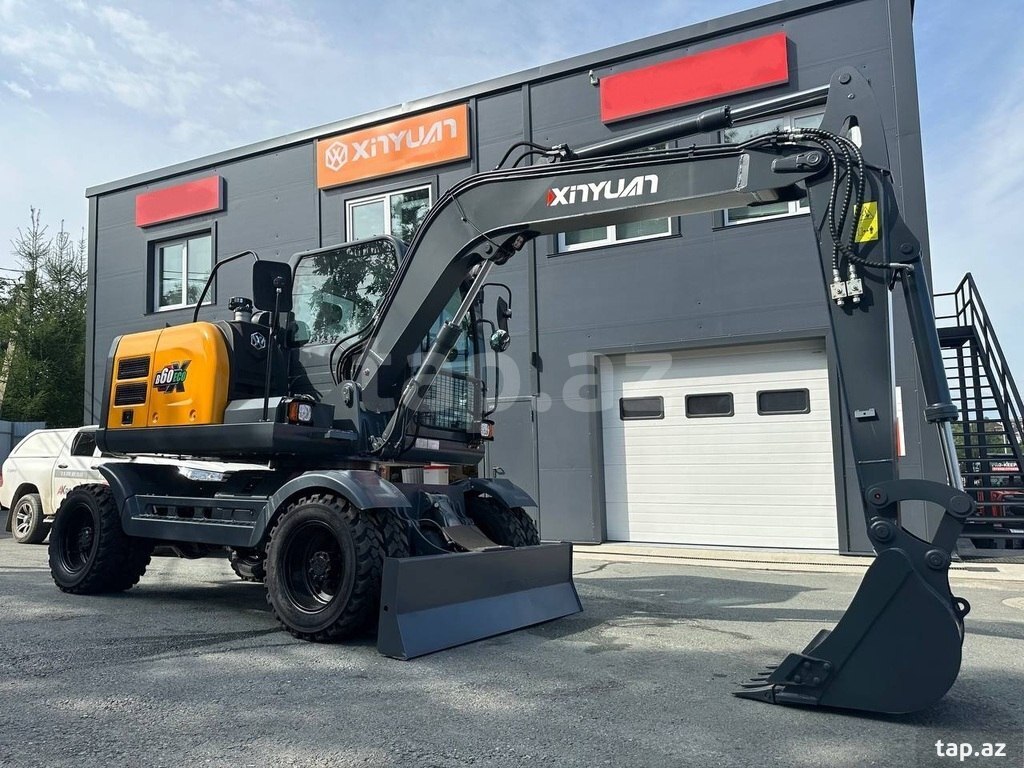Təkərli Ekskavator mini 2025 il (2)