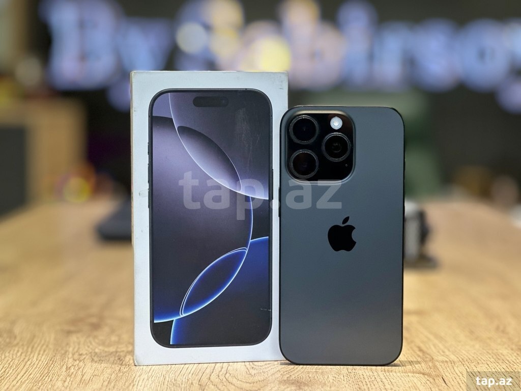 Apple iPhone 16 Pro Black Titanium 128GB/8GB