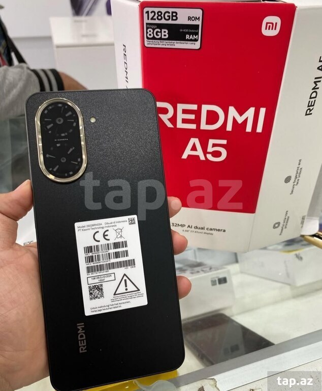 Xiaomi Redmi A5 Midnight Black 128GB/4GB