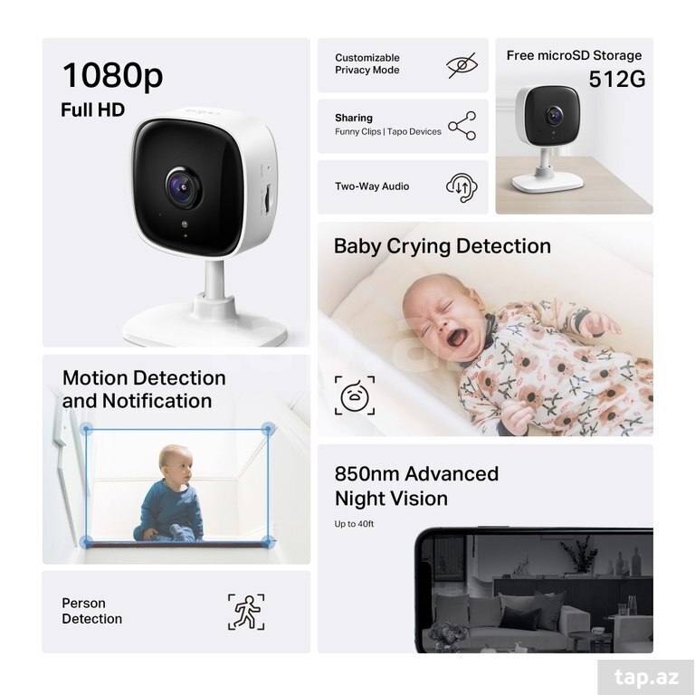 Tapo C100 Home Security Wi-Fi Camera (3)