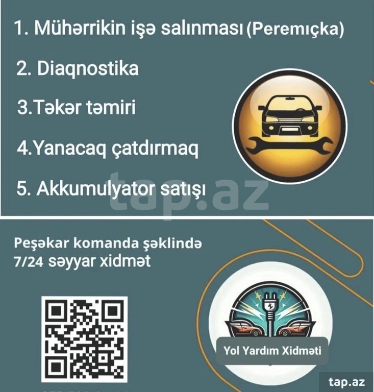 Cərəyan ötürücü və nasos xidməti