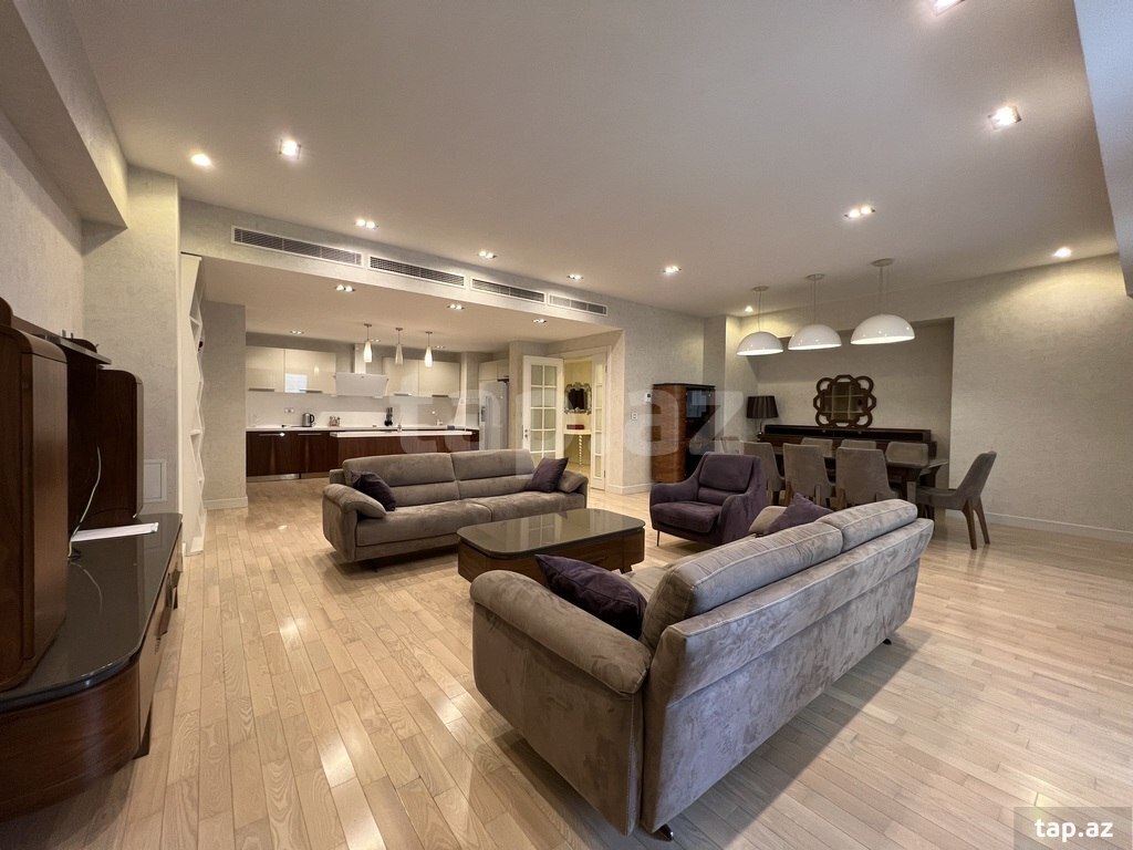 3-otaqlı yeni tikili kirayə verilir, Neftçilər pr., 180 m²