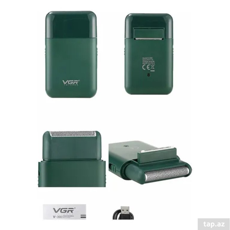 Təraş aparatı "VGR 390 Green" (2)