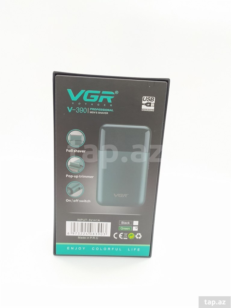 Təraş aparatı "VGR 390 Green" (6)