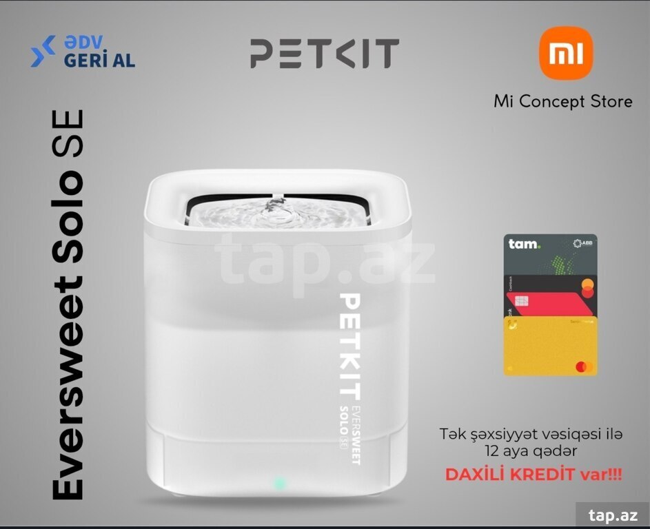 Su qabı "Petkit Evetsweet Solo SE White"