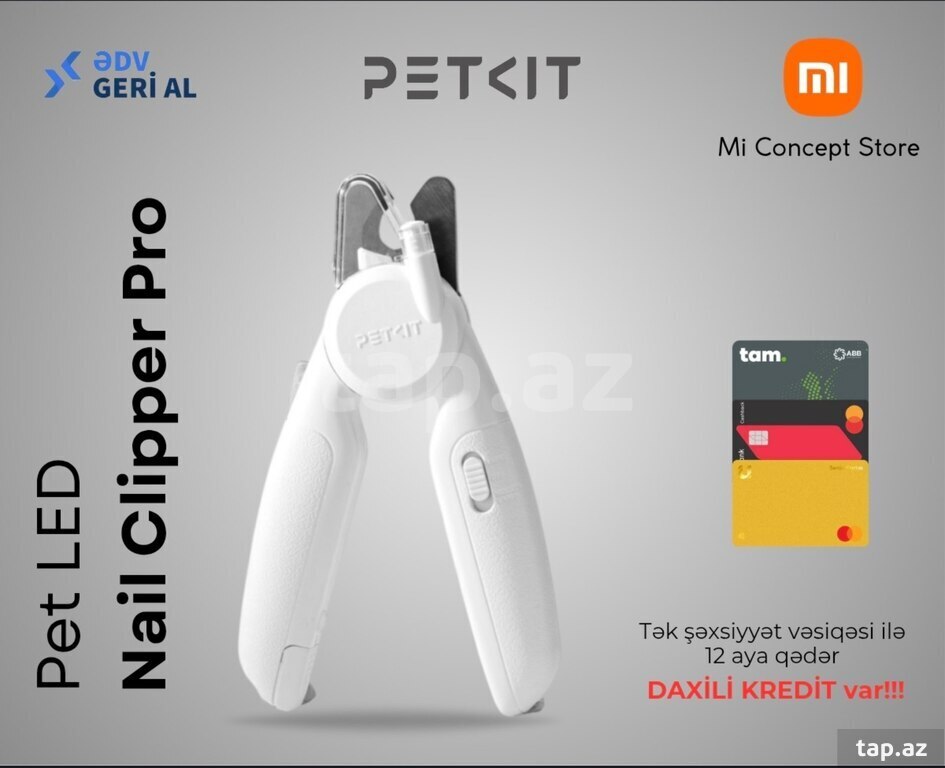 Dırnaq tutan "Petkit Pet LED Nail Clipper Pro"