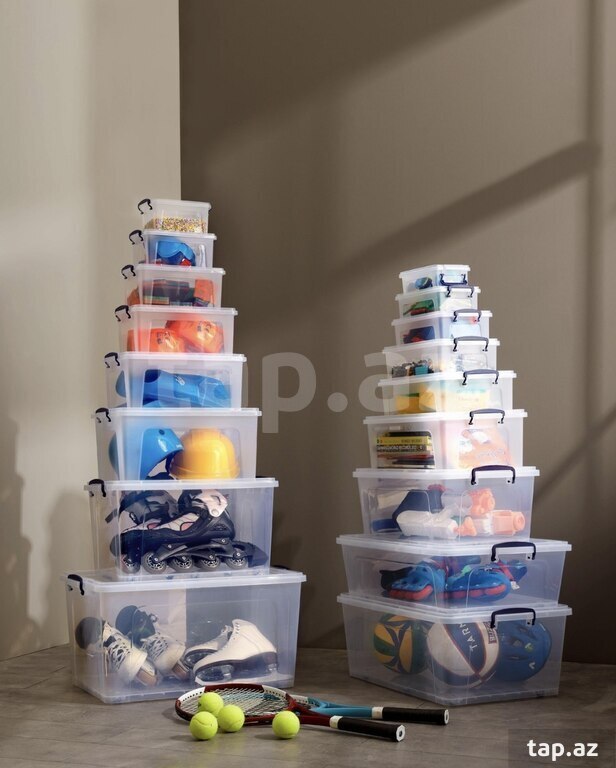 Plastik saxlama qutusu, qida saxlama qabı  (7)