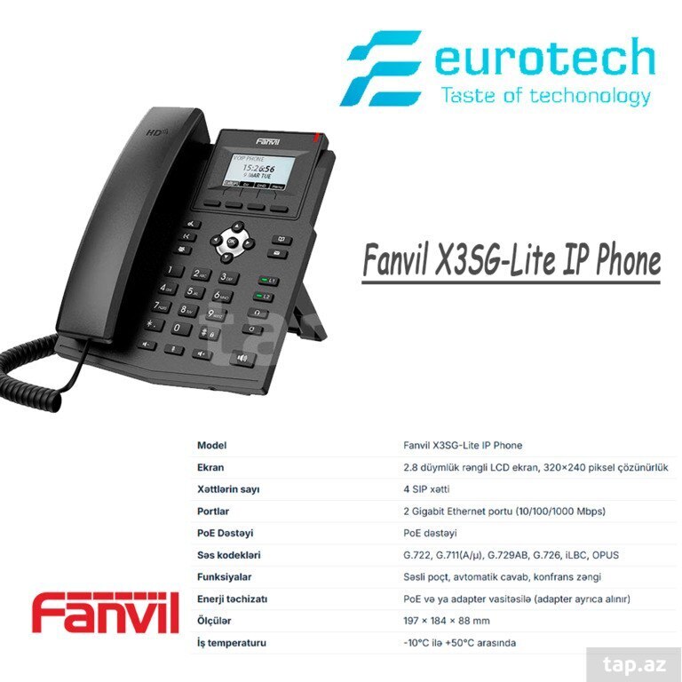 IP-telefoniya "Farvil Yealink" (2)
