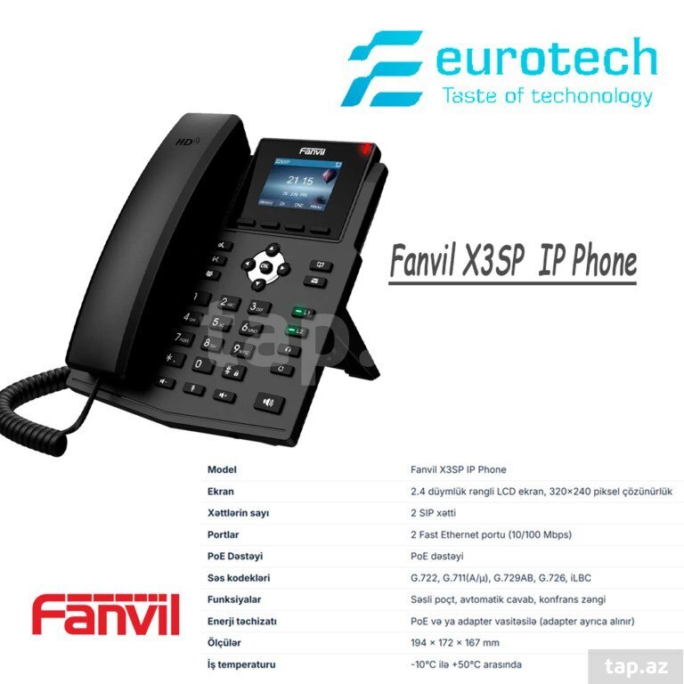 IP-telefoniya "Farvil Yealink" (3)