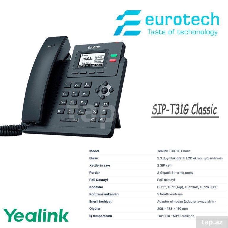 IP-telefoniya "Farvil Yealink" (6)