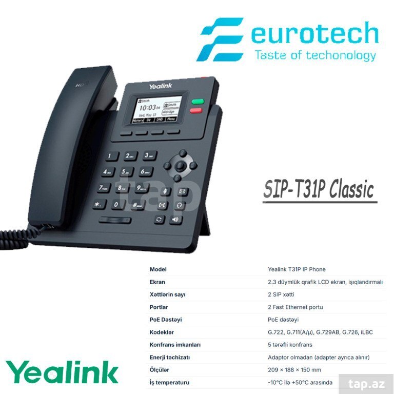 IP-telefoniya "Farvil Yealink" (5)