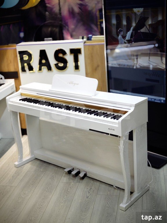 Elektro piano "Allegro, AG - F100 POLISH - White" (5)