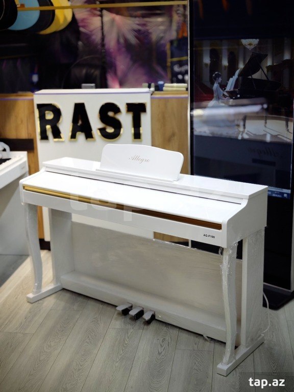 Elektro piano "Allegro, AG - F100 POLISH - White" (3)