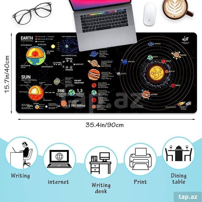 Mousepad "Planets 2 Speed" (3)