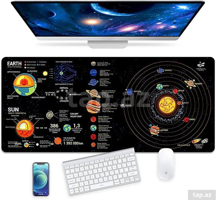 Mousepad "Planets 2 Speed" (2)