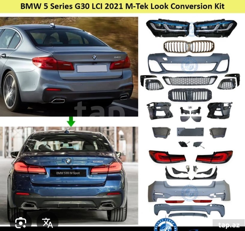 "BMW G30 2021-23" model full body kit (2)