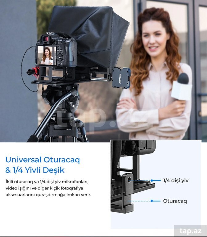 Teleprompter "Neewer X14"  (8)