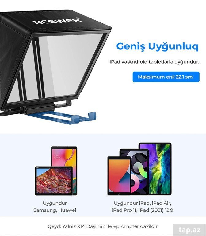 Teleprompter "Neewer X14"  (5)