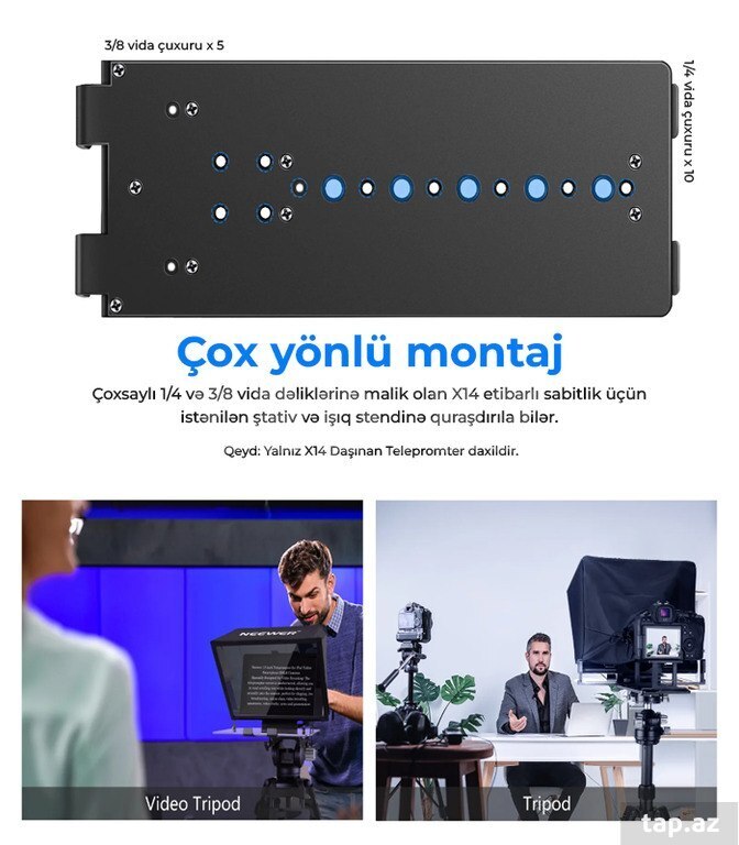 Teleprompter "Neewer X14"  (2)