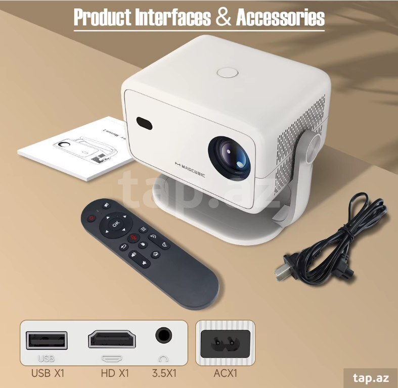 Proyektor "Magcubic 4K Pro 650ANSI" (2)
