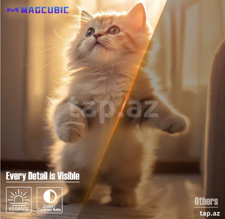 Proyektor "Magcubic 4K Pro 650ANSI" (10)