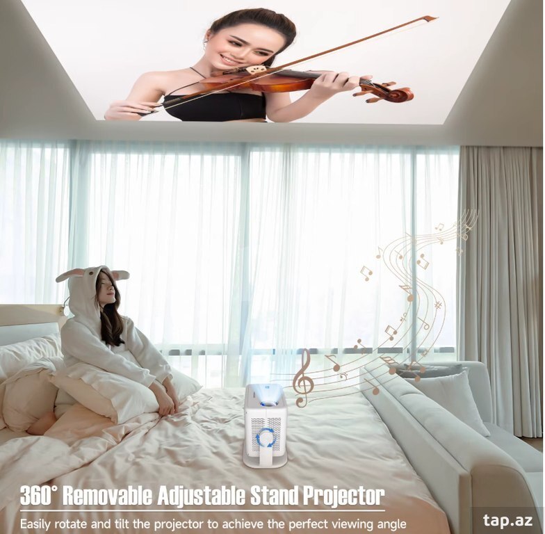 Proyektor "Magcubic 4K Pro 650ANSI" (9)