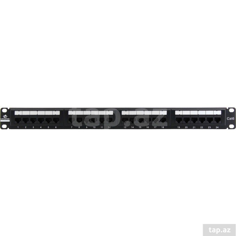 RackPro RP-UTP624 Patch Panel CAT 6 1U 24 ports UTP