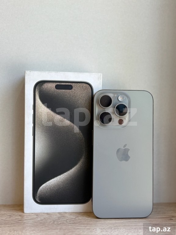Apple iPhone 15 Pro Natural Titanium 256GB/8GB (3)